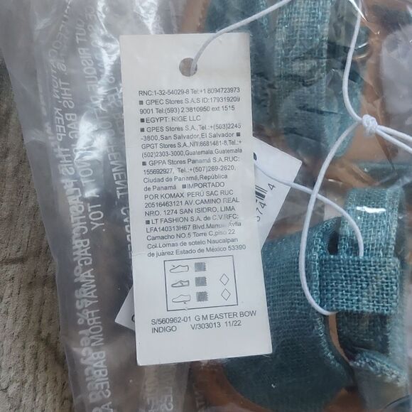 Old Navy New With Tag Size 0-3 Months Linen-Style Bow-Tie Sandals - Picture 10 of 10